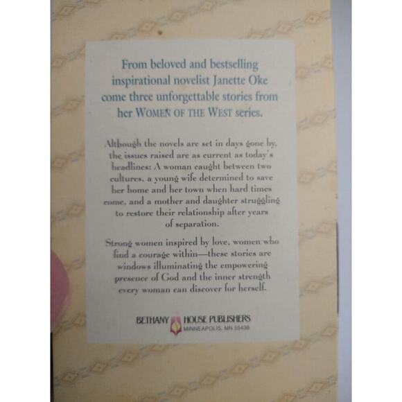 Janette Oke Women's Of The West 3 Book Collection - Picture 4 of 13